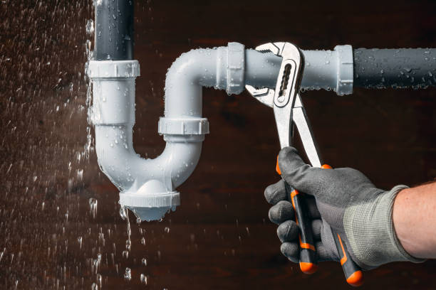 Professional Water Line Repair technician working in Chester, MA
